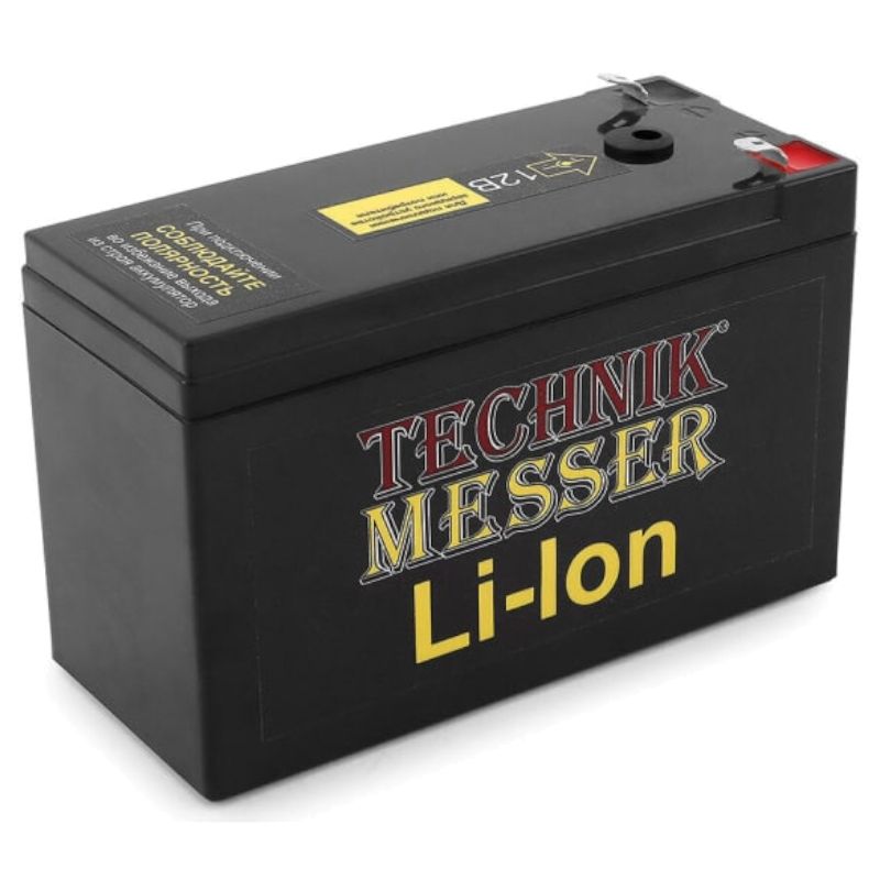 Аккумулятор литий-ионный TECHNIK-MESSER 12В 9000мАч BMS40A 150x65x95 - фото 1