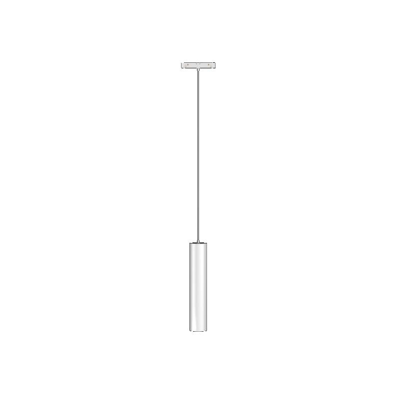 Трековый подвесной светильник 14Вт, CRI90, 3000К, гр. 20°, IP20, DALI, 48B, белый (длина кабеля 1м)