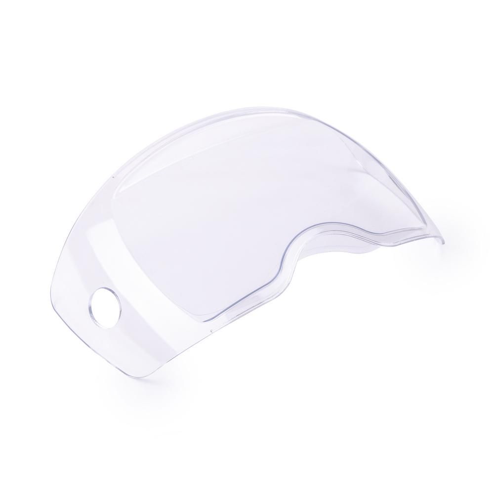 Поликарбонатное стекло внешнее FoxWeld 250х120мм для маски Корунд-Х PRO - фото 1