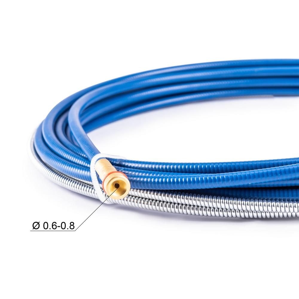 Канал FoxWeld 0,6-0,8мм сталь синий, 5м (124.0015/GM0502, пр-во FoxWeld/КНР) - фото 2