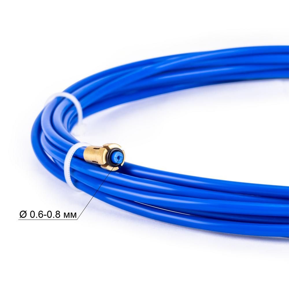 Канал FoxWeld 0,6-0,8мм тефлон синий, 4м (126.0008/GM0601, пр-во FoxWeld/КНР) - фото 2