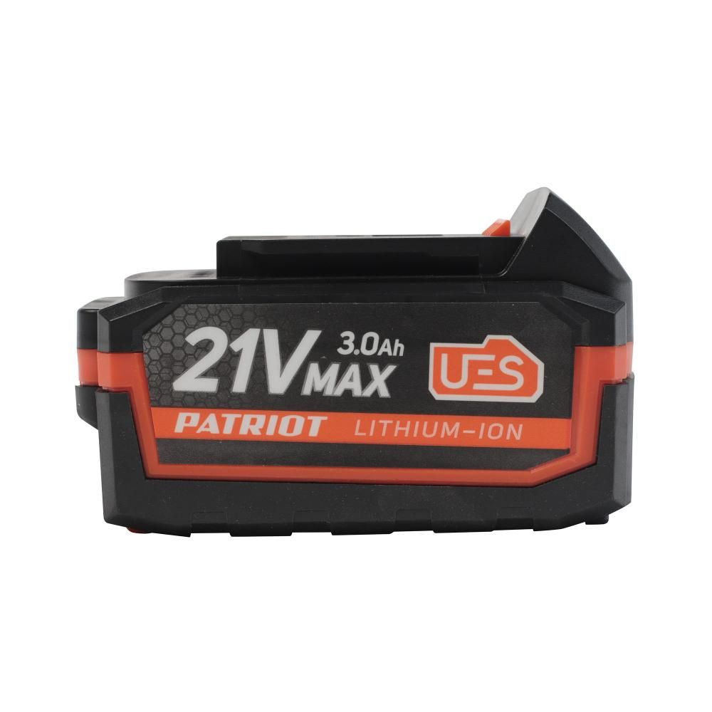 Батарея аккумуляторная PB BR 21V (Max) Li-ion 3,0Ah UES тонкая зарядка / для электроинструмента - фото 5