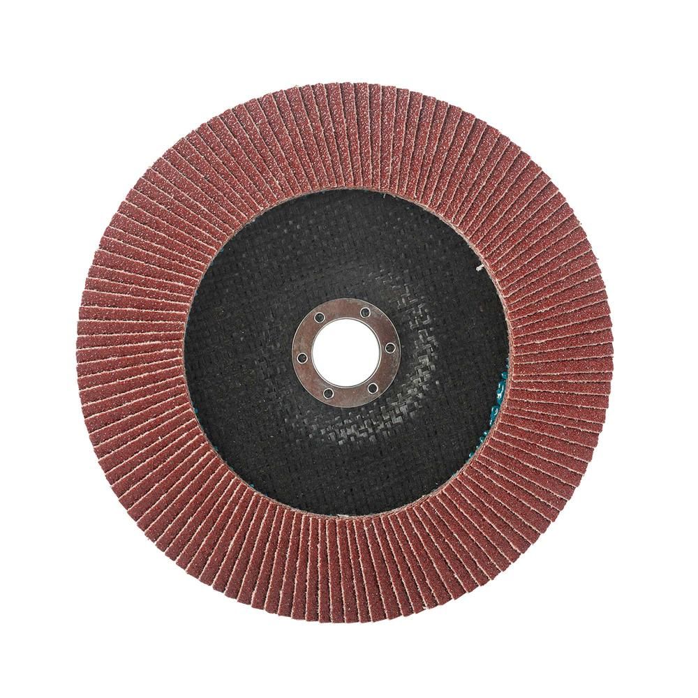 Круг лепестковый торцевой Edge 180х22,23мм / P80 / шлифовальный диск / абразив - фото 2