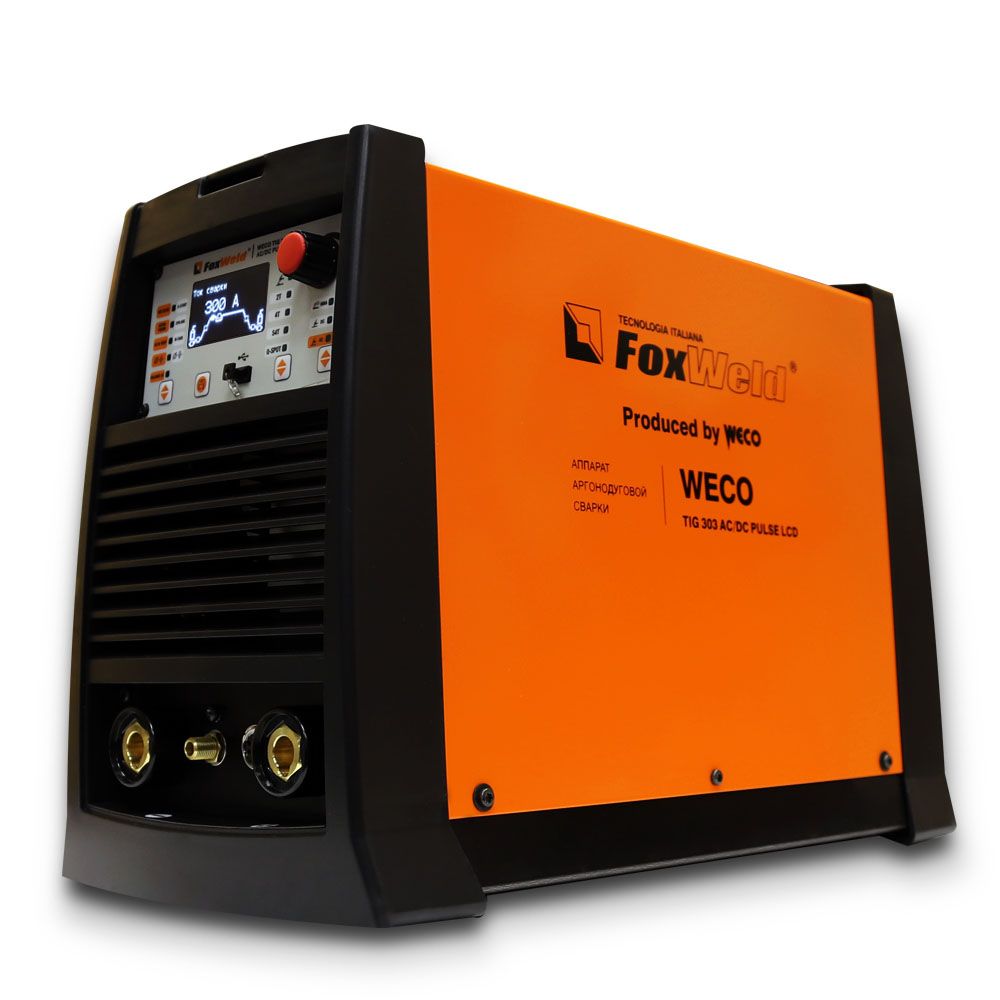 Аппарат аргонодуговой сварки FoxWeld WECO TIG 303 AC/DC PULSE LCD - фото 3