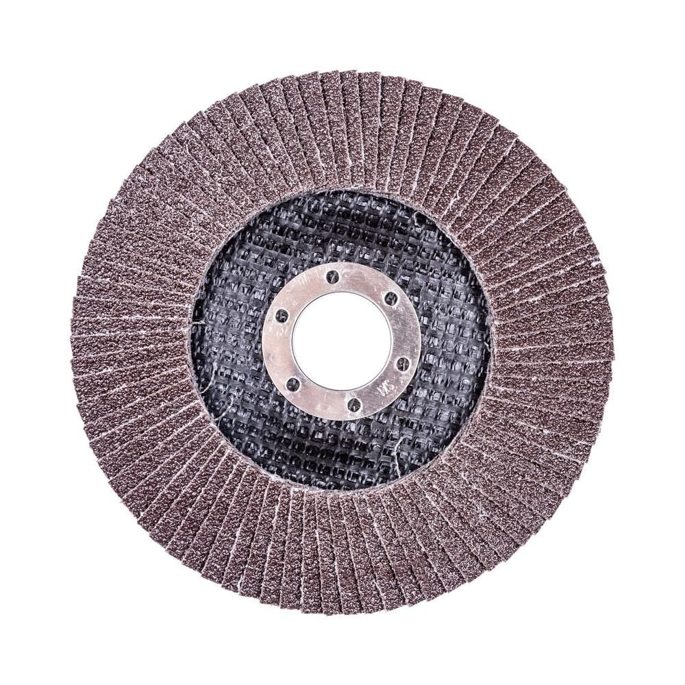 Круг лепестковый для шлифования по металлу FoxWeld FTL Excel 29 125 х 22,2 мм P80 - фото 3