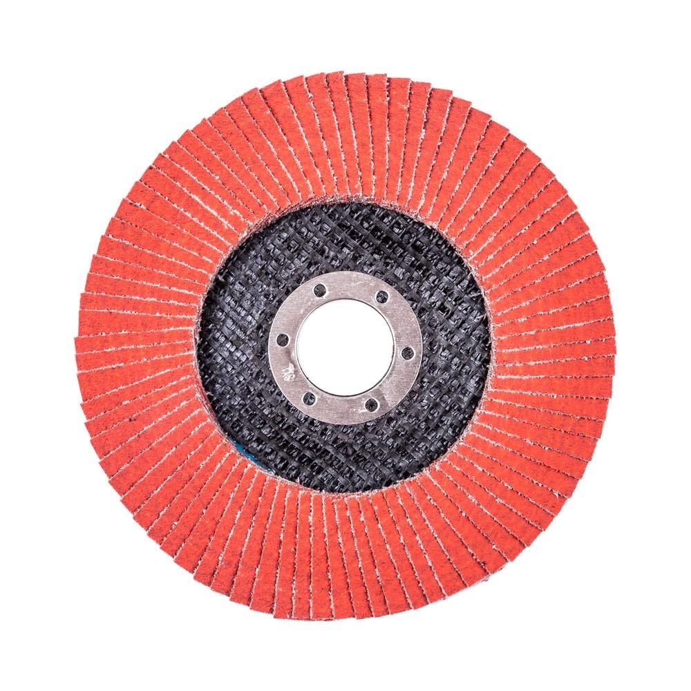 Круг лепестковый с керамическим абразивом для шлифования по нержавеющей стали FoxWeld FTL Everest 27 - фото 3