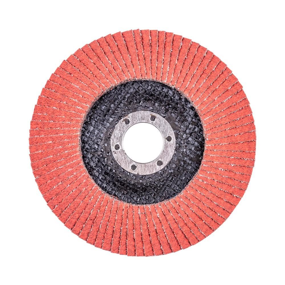 Круг лепестковый с керамическим абразивом для шлифования по нержавеющей стали FoxWeld FTL Everest 27 - фото 3