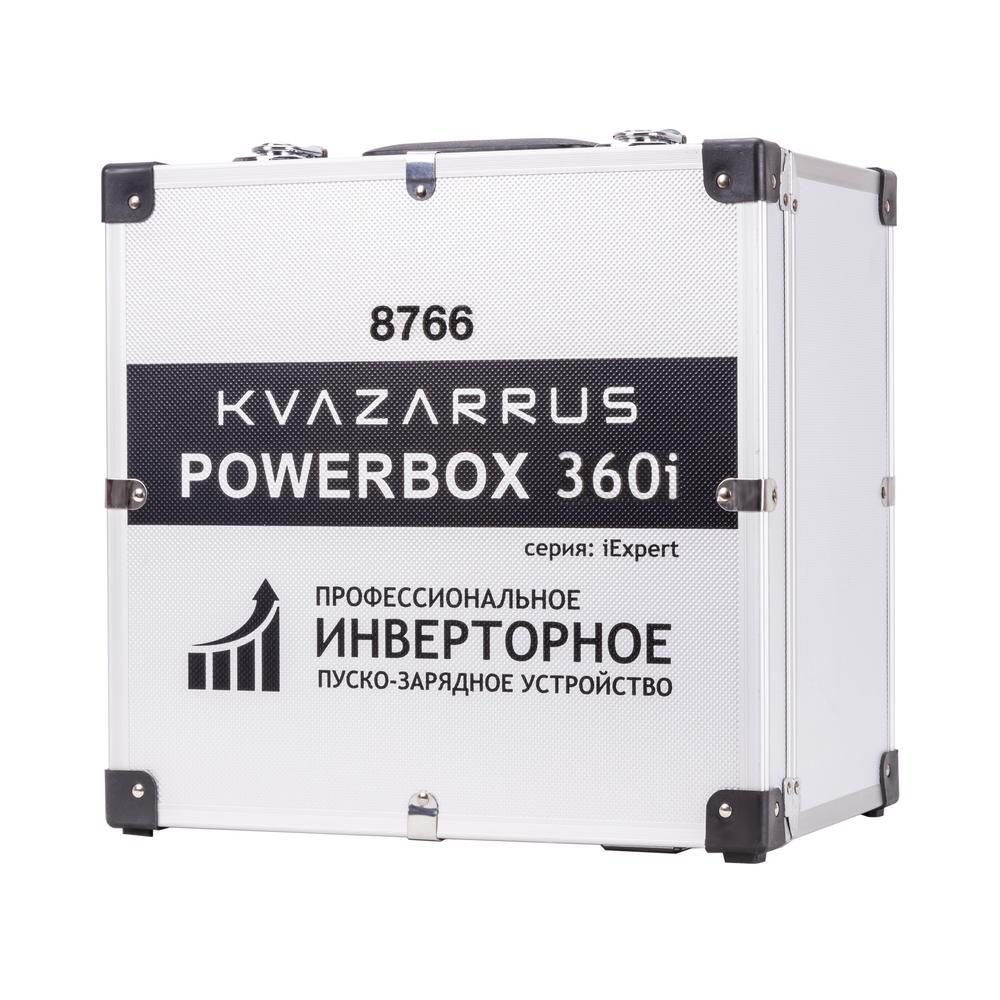 Инверторное пуско-зарядное устройство FoxWeld KVAZARRUS PowerBox 360i, таймер, алюминиевый кейс - фото 7