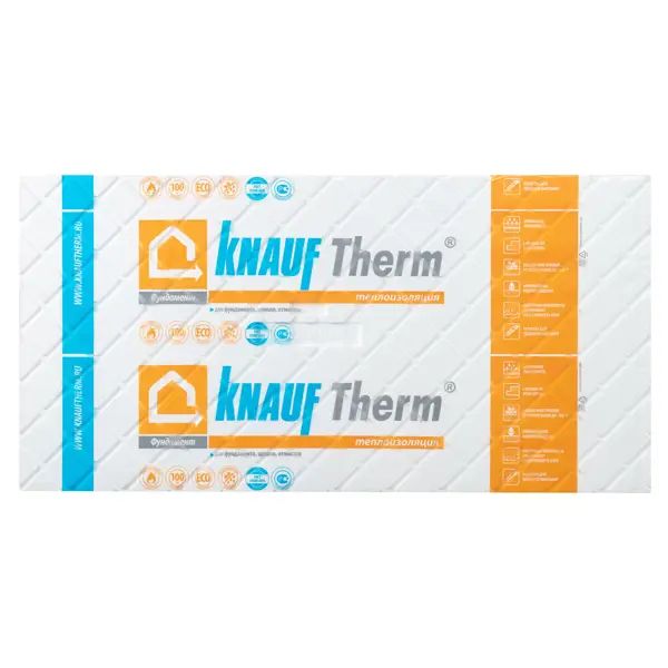 Пенополистирол Knauf Therm Фундамент 50x615x1215 мм - фото 4