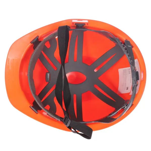 Каска защитная Krafter цвет оранжевый - фото 2