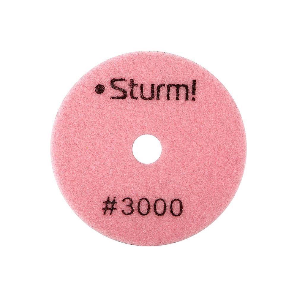 Круг шлифовальный гибкий Sturm! 9012-D100-3000 - фото 2