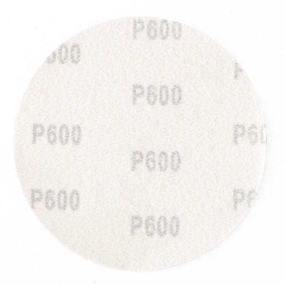 Круг абразивный на ворсовой подложке под липучку, P 400, 125 мм, 10 шт Matrix - фото 2