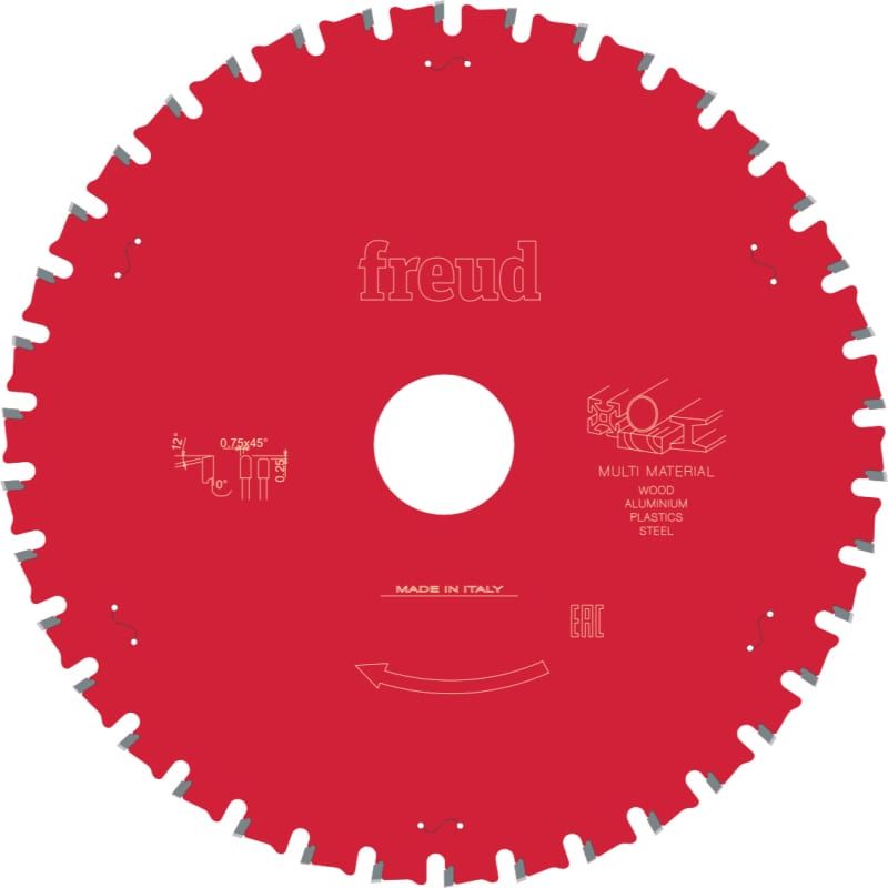 Пила дисковая Freud 160x2,0/1,6х20 Z30 A=0°, HLTCG (Ch) RIB, HH Multimaterial - фото 1