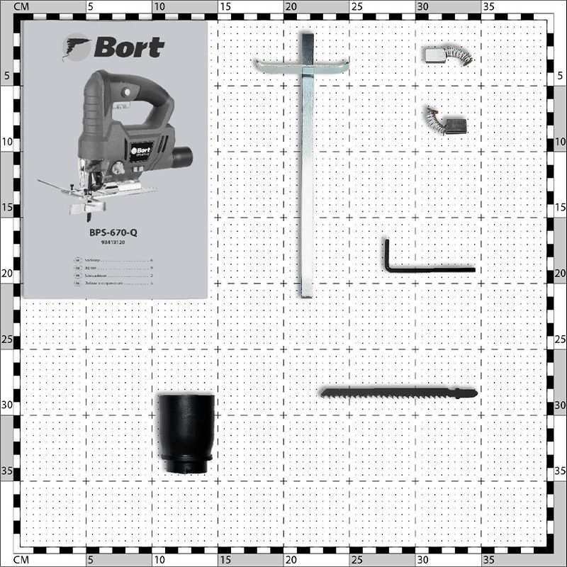 Лобзик электрический BORT BPS-670-Q фото 3