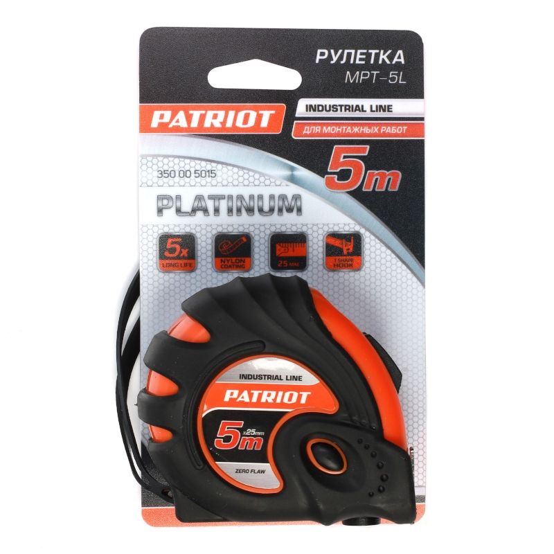 Измерительная рулетка PATRIOT Platinum MPT-5L