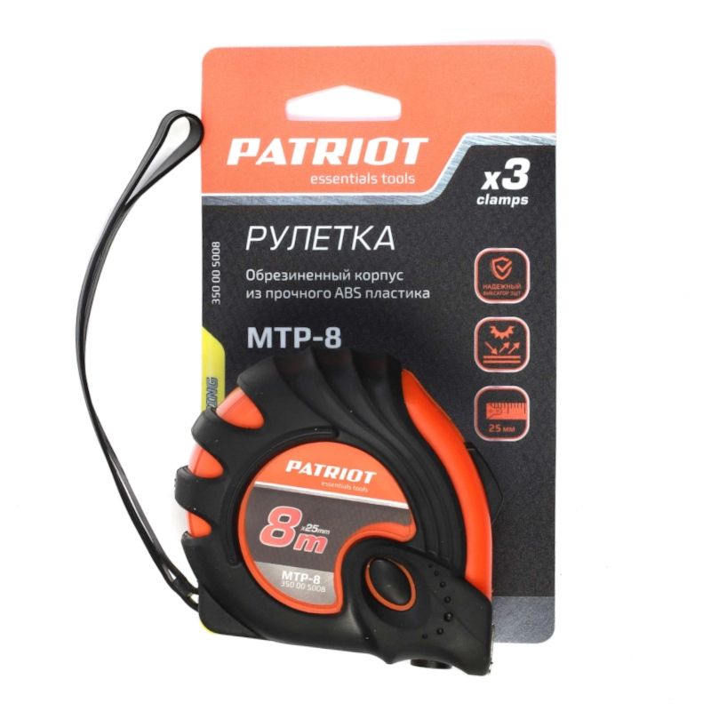 Измерительная рулетка PATRIOT MTP-8
