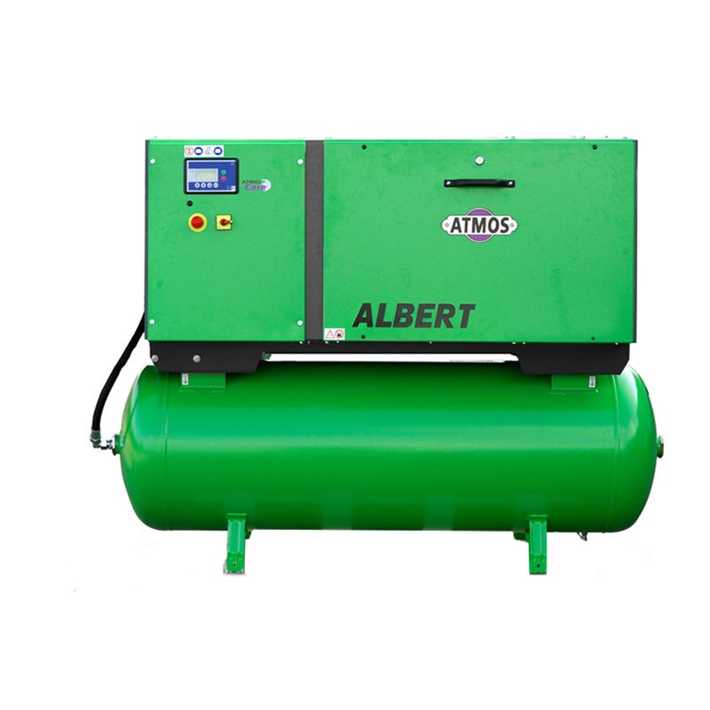 Винтовой маслозаполненный компрессор Atmos ALBERT E220 Vario-KR-6 (бар)