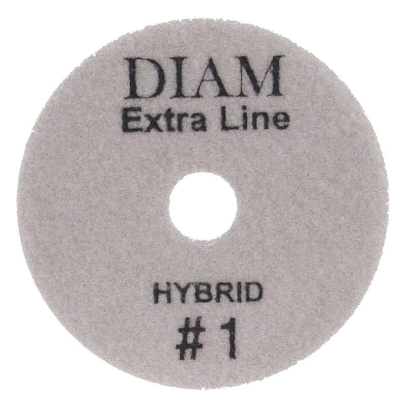 Круг алмазный гибкий шлифовальный Step-3 100x3 #1 DIAM Extra Line Hybrid (сухая/мокрая)