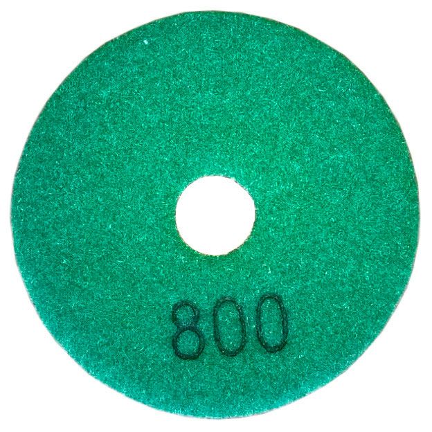 Круг алмазный шлифовальный гибкий Spektrum 800 грит / 100 мм (зеленый)