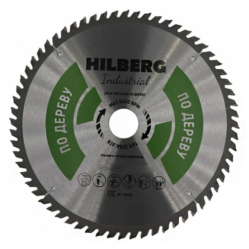 Диск пильный Hilberg 315х30х60Т (дерево) 315 мм