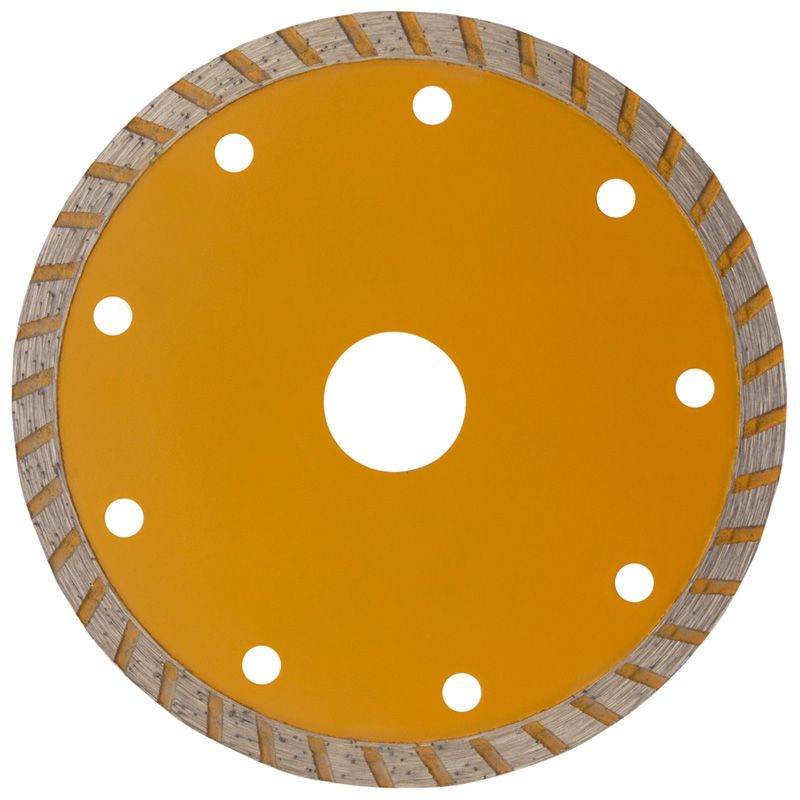 Отрезной алмазный диск Denzel 125х22,2 мм (турбо сухое резание)