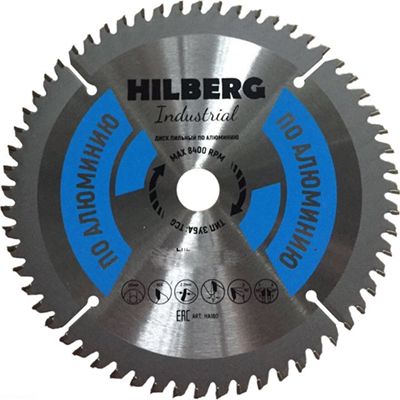 Диск пильный по алюминию Hilberg Industrial 300x30x120T