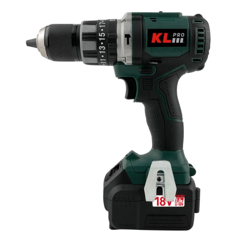 Дрель-шуруповерт ударная бесщеточная KLpro KLDM18BH-50 - фото 1