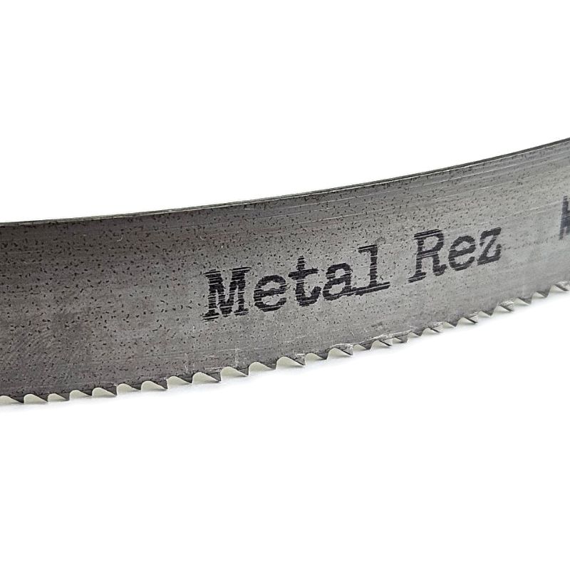 Полотно для ленточной пилы по металлу MetalRez M42 2450 x 27 х 0,9 с шагом зуба 10/14 - фото 2