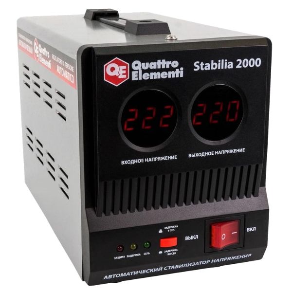Стабилизатор Quattro Elementi Stabilia 2000 (2000 ВА)