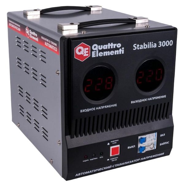Стабилизатор Quattro Elementi Stabilia 3000 (3000 ВА)