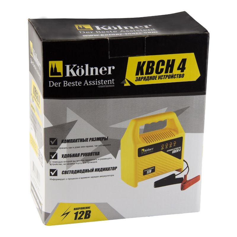 Зарядное устройство KOLNER KBCH 4 (в упаковке)