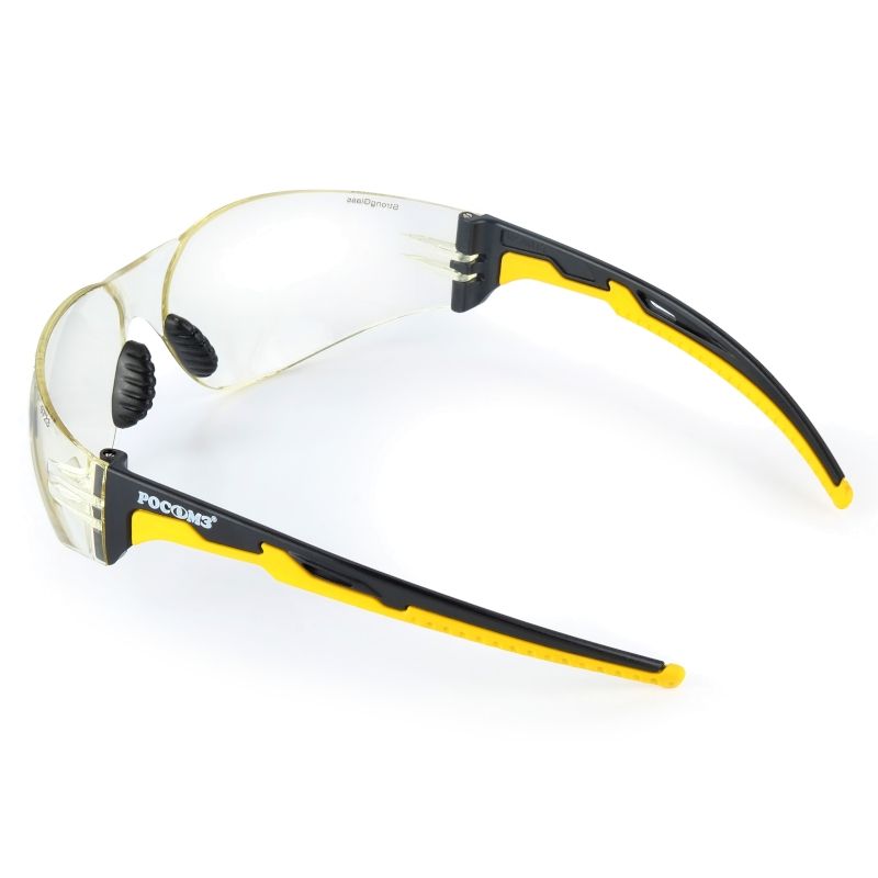 Очки защитные открытые О15 HAMMER ACTIVE Strong Glass (2С-1,2 PC) с мягким носоупором - фото 3