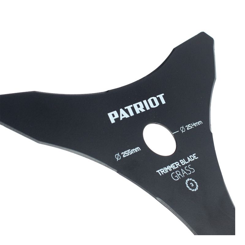Нож PATRIOT TBM-3 для садового триммера 230х25.4мм 3 зубца