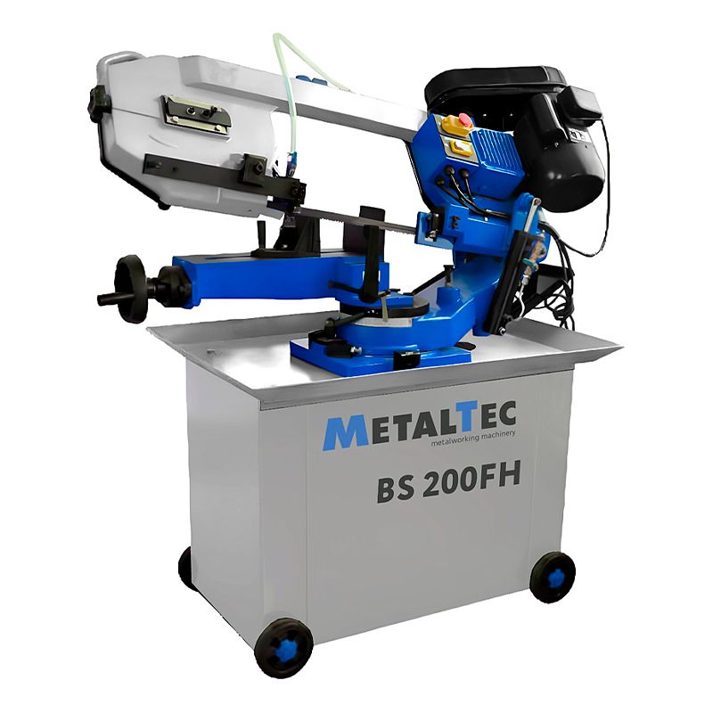 Ручной ленточнопильный станок для резки металла MetalTec BS 200 FH (380V)