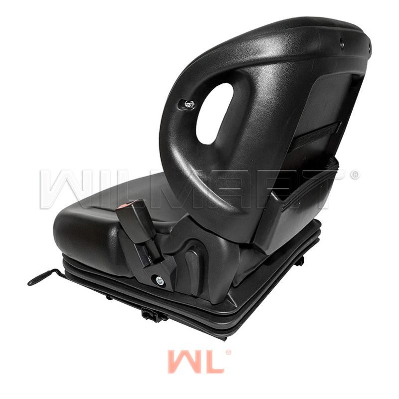 Сиденье для вилочного погрузчика WL с бок. поддержкой, ремнем, регулировкой веса и датчиком (YY53)