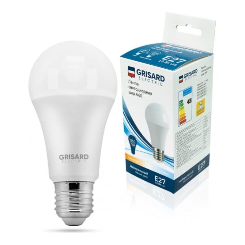 Лампа светодиодная GRISARD ELECTRIC GRE-002-0011 10 шт упаковка