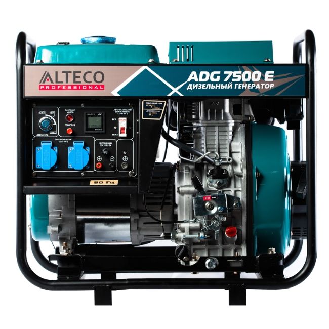 Дизельный генератор Alteco Professional ADG 7500 E (2 розетки 220 В)