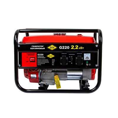 Бензиновый генератор DDE G220 (5,5 л.с.)