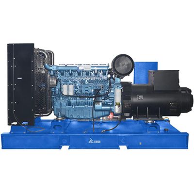 Дизельный генератор ТСС АД-360С-Т400-1РМ9 (1 ст. автоматизации, откр.)