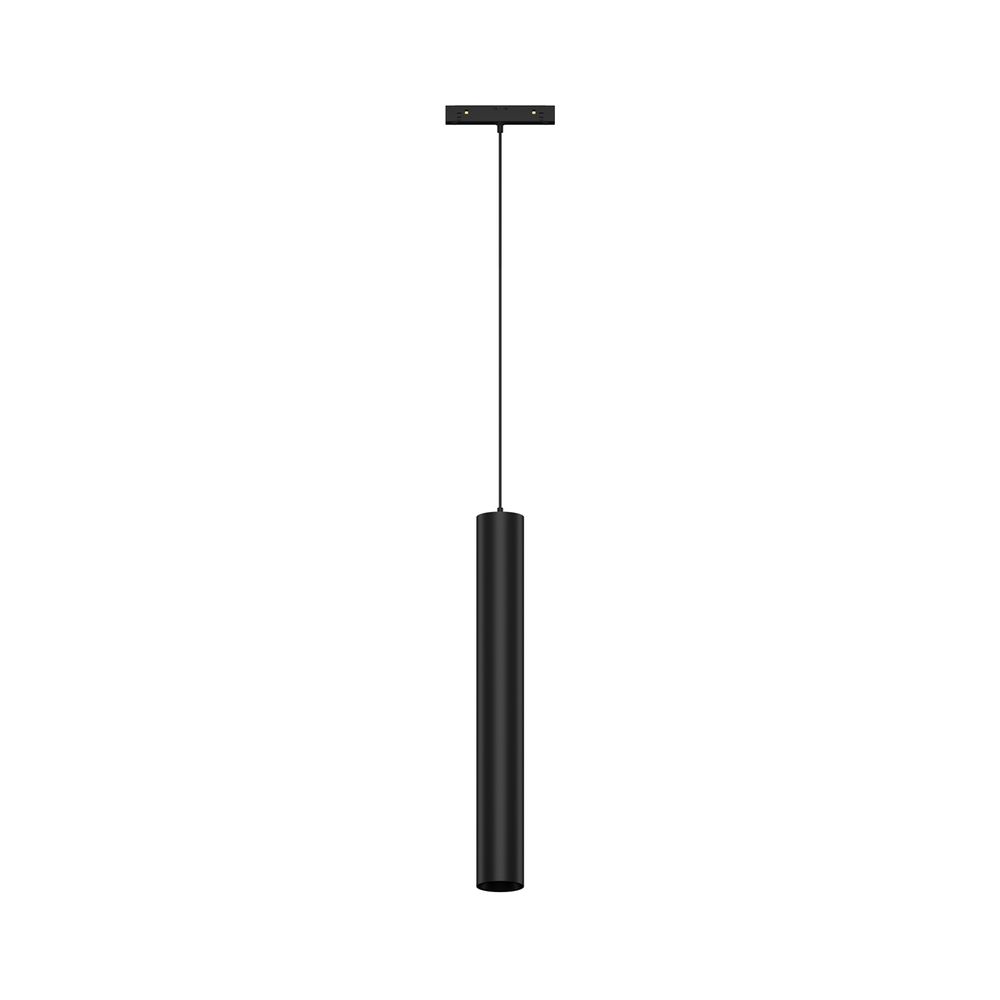 Трековый подвесной светильник Sundex 10Вт, CRI90, 3000К, гр. 20°, IP20, DALI, 48B, черный (длина кабеля 1м)