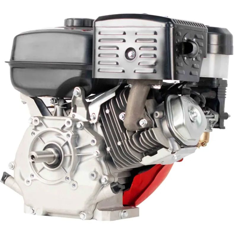 Двигатель VERTON GARDEN BS-390 (389 см3,9.5кВт/13л.с,d вала 25мм,V 6 л. ручн. зап.) - фото 6