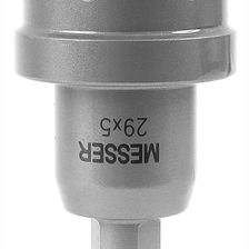 Твердосплавная коронка MESSER 29x5 мм (с центр. сверлом и пружиной) - фото 1