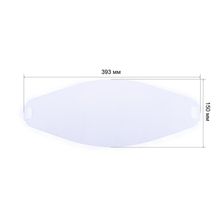 Поликарбонатное стекло внешнее FoxWeld 393  х 150  х 1 мм (РФ) - фото 2
