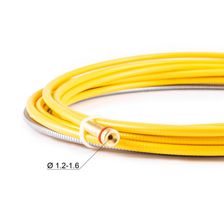 Канал FoxWeld 1,2-1,6мм сталь желтый, 5м (124.0044/GM0542, пр-во FoxWeld/КНР) - фото 2