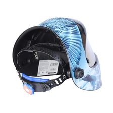 Сварочная маска Хамелеон PATRIOT WH 400E, DIN 9-13, 98х55мм, защитная маска для сварки - фото 5