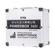 Инверторное пуско-зарядное устройство FoxWeld KVAZARRUS PowerBox 360i, таймер, алюминиевый кейс - фото 7