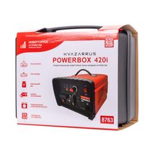 Инверторное пуско-зарядное устройство FoxWeld KVAZARRUS PowerBox 420i, таймер, пластиковый кейс - фото 7