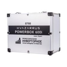 Инверторное пуско-зарядное устройство FoxWeld KVAZARRUS PowerBox 600i, таймер, алюминиевый кейс - фото 7