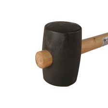 Киянка 910 г, черная, распорная деревянная ручка, СОЮЗ - фото 3