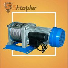 Лебедка электрическая тяговая стационарная Shtapler KCD 500/250кг 30/60м 220В фото 3